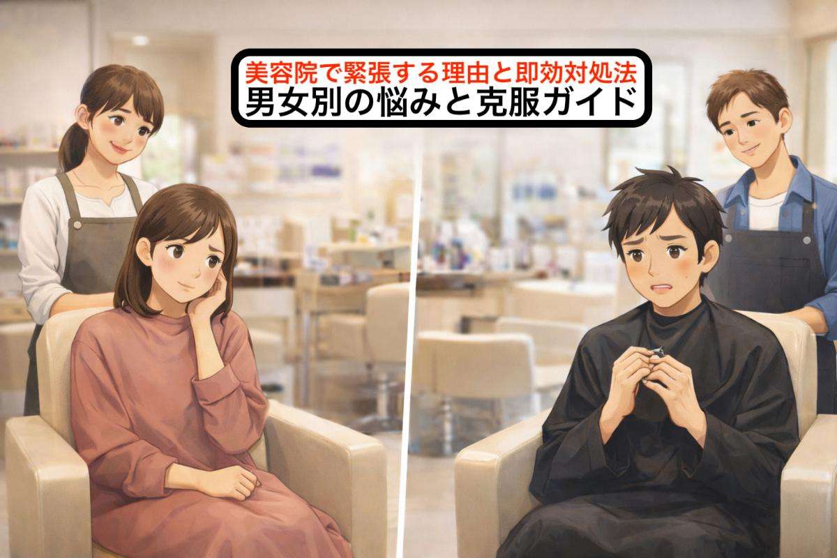 美容院で緊張する理由と即効対処法｜男女別の悩みと克服ガイド
